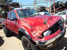 2003 Toyota Tacoma SR5 Burgundy 2.7L AT 4WD #Z24658